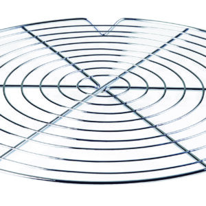 Grille pâtissière ø 32 cm - acier chromé