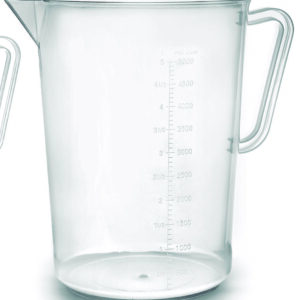 Pot mesureur 5l - ø 20x27,5 cm - polypropylène