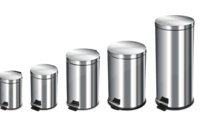 Poubelle 12 l – inox