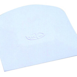 Raclette renforcée 12x9,5 cm - blanc
