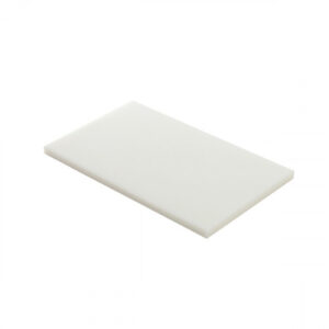 Planche ép.20 mm - polyéthylène 53x32,5x2 cm - blanc
