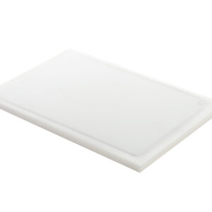 Planche avec rigole - blanc 53x32,5x2 cm