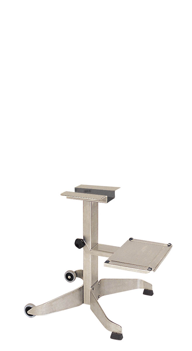 Socle mobile pour tp180 - inox