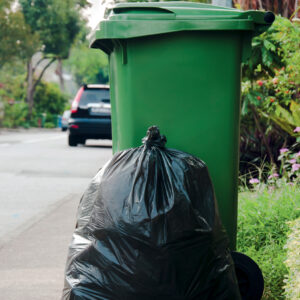 Sac poubelle 130l- basse densité -noir 80x115cm