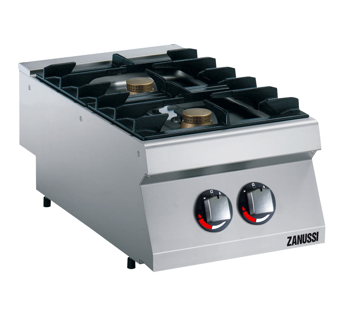 Fourneaux à poser 2 feux vifs - 400x700x850mm