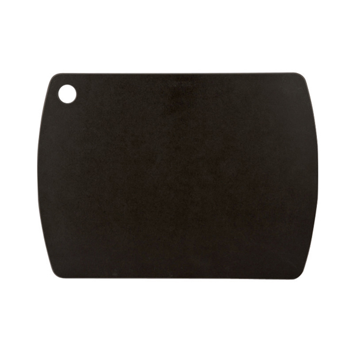 Planche à découper sans rigole - noire 38x28 cm