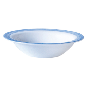 Coupelle 11cl-verre trempé-bleu-brush