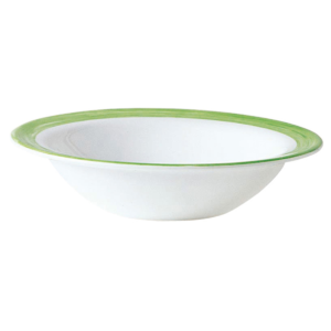 Coupelle 11cl-verre trempé-vert- brush