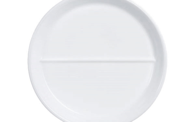 Assiette plate heat system 2 compatiments ø 23 cm