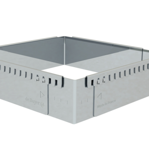 Cadre inox extensible maxi 30x30x5 cm