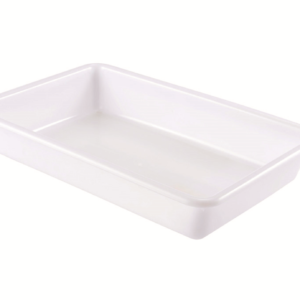 Bac plat blanc 3 l - blanc - 347x230x70 mm