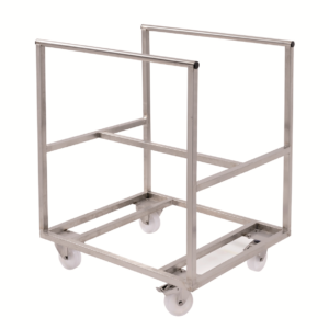 Chariot inox patiere 170l **