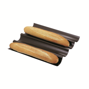Plaque à baguettes 38x32 cm - anti-adhérante
