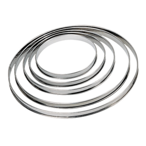 Cercle à tarte ø 28x2,7 cm - inox