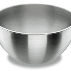 Bassine cul de poule ø 22 cm - 2,7 l - inox
