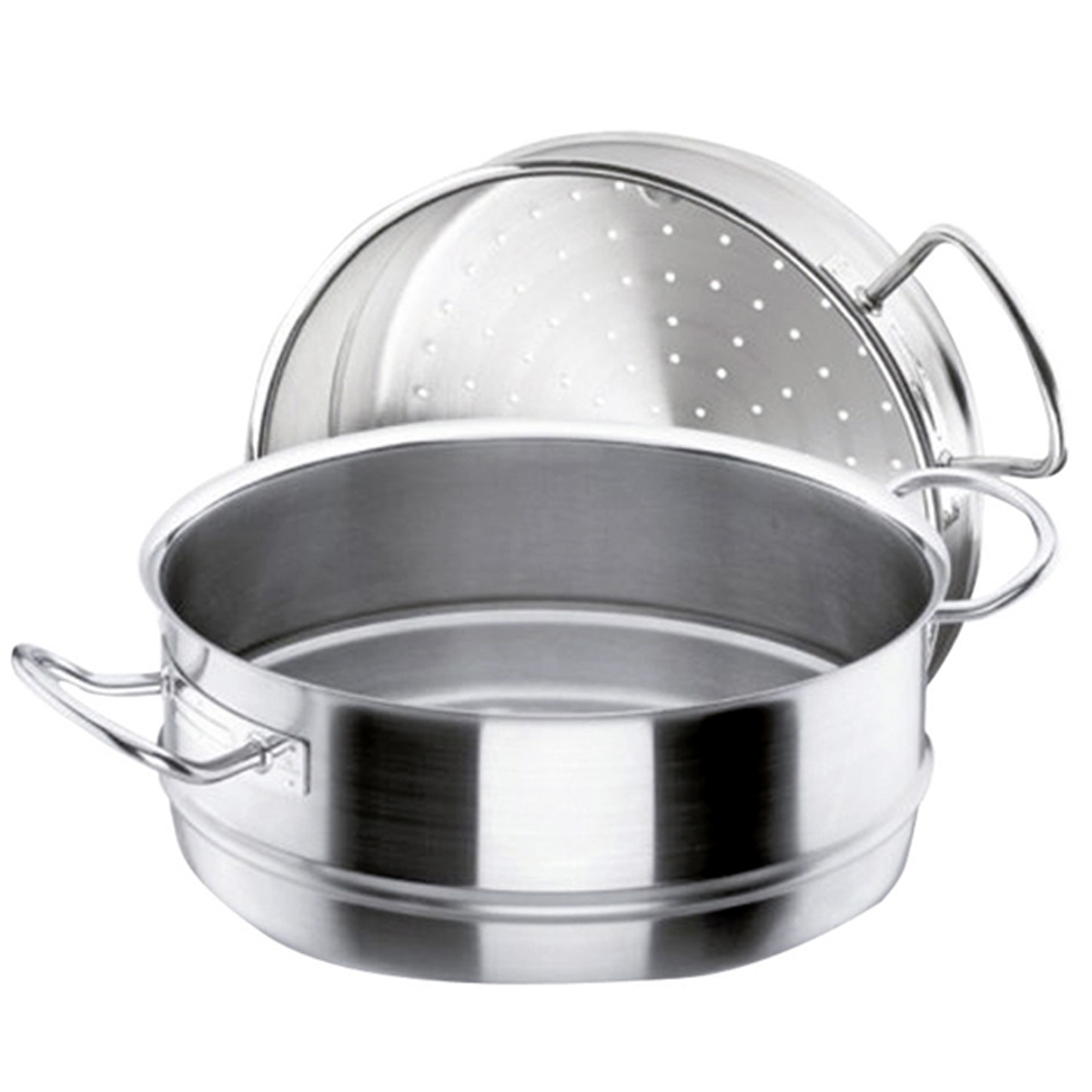 Cuit vapeur ø 32x12,5 cm - inox