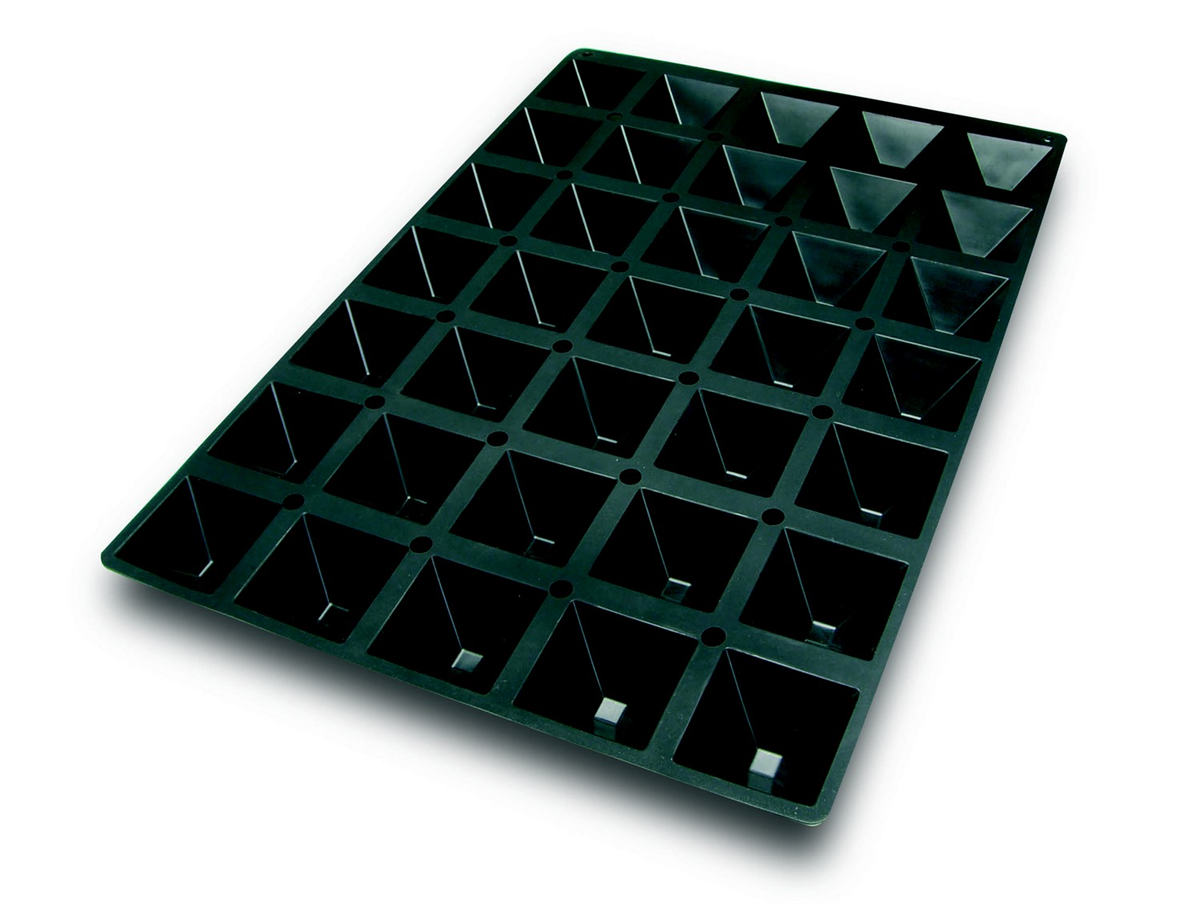Plaque 600x400 mm - pyramide 61 ml - silicone