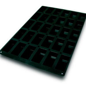 Plaque 600x400 mm - mini-cake 110 ml - silicone