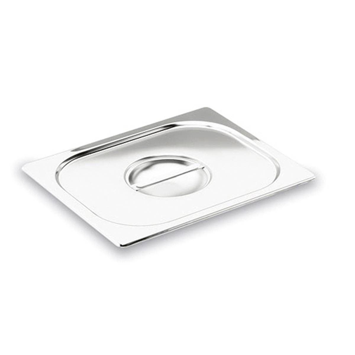 Couvercle + poignée pour bacs inox gn1/2 plein