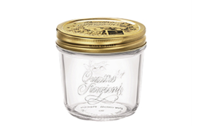 Bocal dessert hermétique Quattro Stagioni 20 cl – ROCCO – 8,9×8,6 cm – Lot de 12