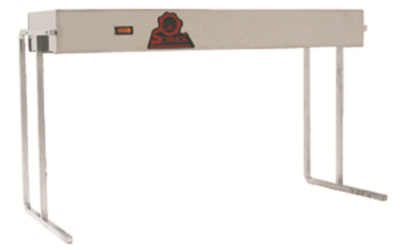 Rampe chauffante 90 cm avec support – 930x155x336 mm