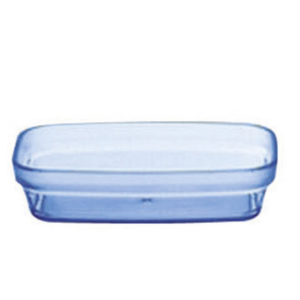 Ravier rectangulaire 32 cl - copolyester - bleu