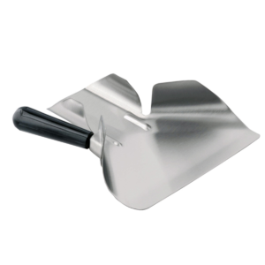 Pelle à frites - droitier - inox