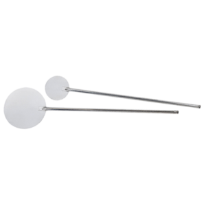 Pelle ronde ø 31 cm - manche 1 m - tout inox