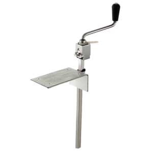 Ouvre-boîte - tête inox 18/10 - serre joint