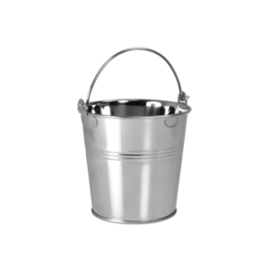 Seau de présentation inox