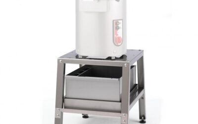 Socle avec filtre anti-mousse – inox soudé