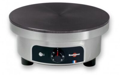 Crêpière électrique – 1 plaque ø 400mm – ø400×180 mm