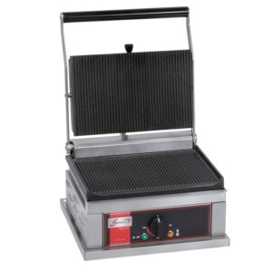 Grill panini rainuré - grand modèle - 395x432x302 mm