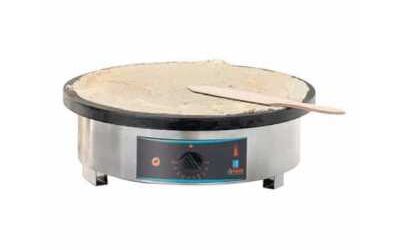 Crêpière électrique – 1 plaque ø400mm – ø400x160mm