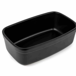 Terrine 2,7 l - céramique 27,7x17,4x9,2 cm - noir