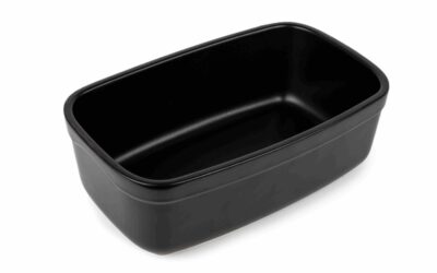 Terrine 2,7 l – céramique 27,7×17,4×9,2 cm – noir