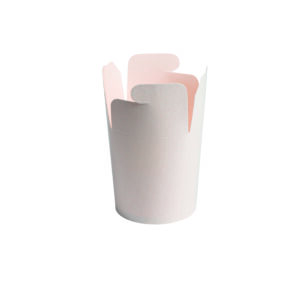 Pot à pâtes 480 ml - carton - blanc