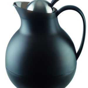 Bouteille isotherme 1 l - noire ø 16x20 cm