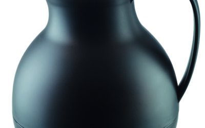 Bouteille isotherme 1 l – noire ø 16×20 cm