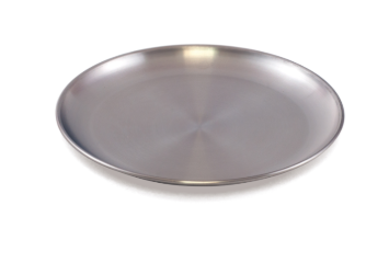 Assiette plate – inox ø 20×1,3 cm