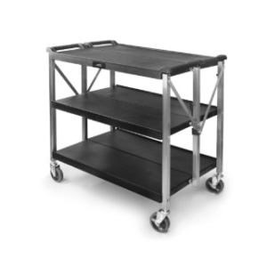 Chariot de service pliant