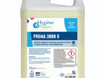 Détergent dégraissant lavage machine – bidon 5 l
