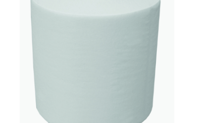 Essuie mains -2 plis ouatés – blanc ø 45 mm