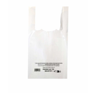 Sac bretelle gaine blanche regenere
