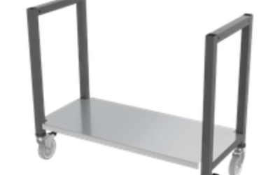 Chariot support sur roulettes ginox 4 g