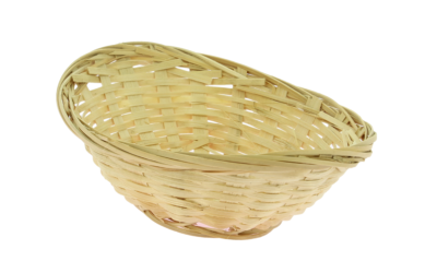 Corbeille à pain ovale 20x15x7 cm