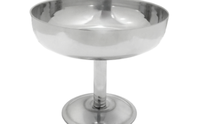 Coupe à glace inox  ø 9 x 9 cm argentée  – Lot de 12 – GARCIA