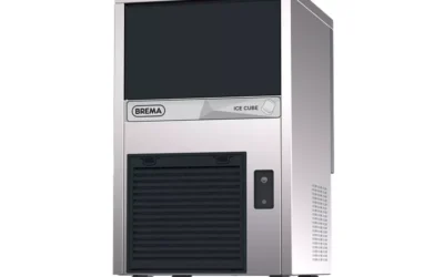 Machine à glaçons professionnelle 26 kg/24h réserve 6 kg BREMA